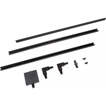 Lucide 09950/00/30 - Enofazni tirni sistem TRACK 2 m črna