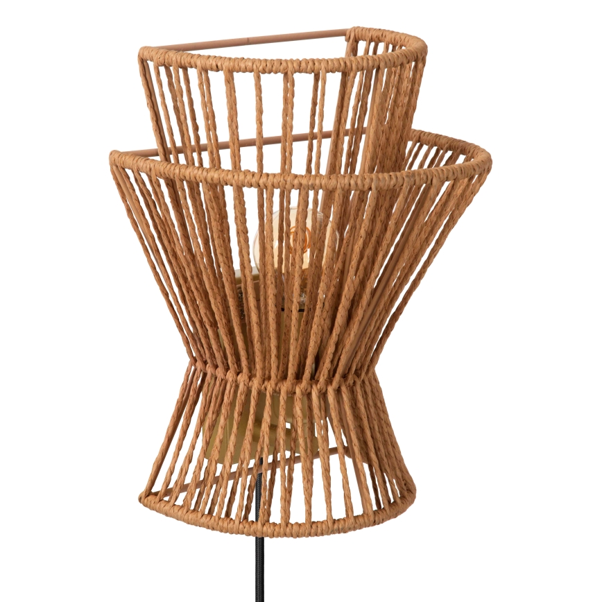 Lucide 10220/01/72 - Stenska svetilka TASMAN 1xE27/60W/230V bež