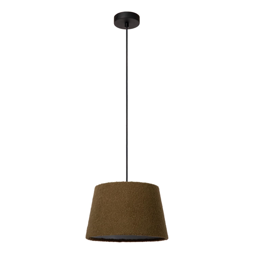 Lucide 10416/01/33 - Lestenec na vrvici WOOLLY 1xE27/60W/230V zelena