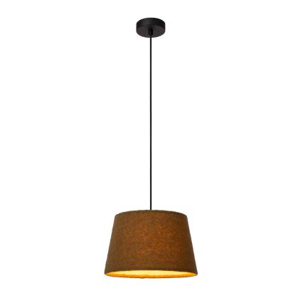 Lucide 10416/01/33 - Lestenec na vrvici WOOLLY 1xE27/60W/230V zelena