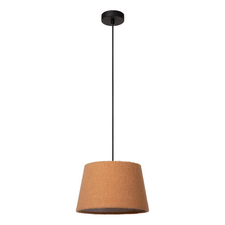 Lucide 10416/01/44 - Lestenec na vrvici WOOLLY 1xE27/60W/230V oranžna