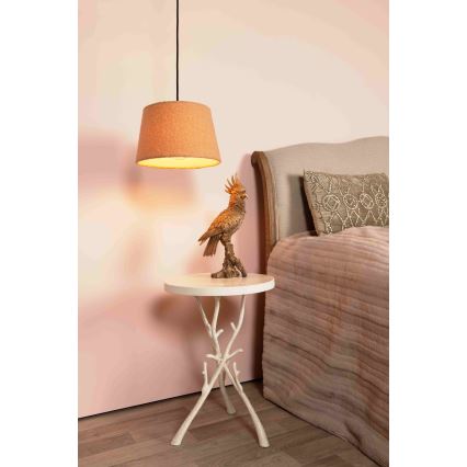 Lucide 10416/01/44 - Lestenec na vrvici WOOLLY 1xE27/60W/230V oranžna