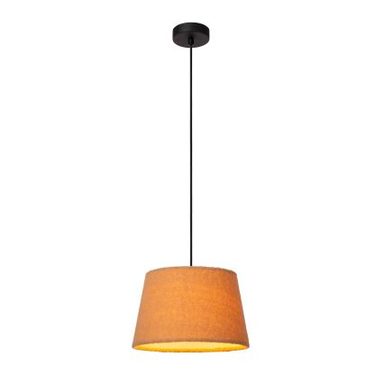 Lucide 10416/01/44 - Lestenec na vrvici WOOLLY 1xE27/60W/230V oranžna