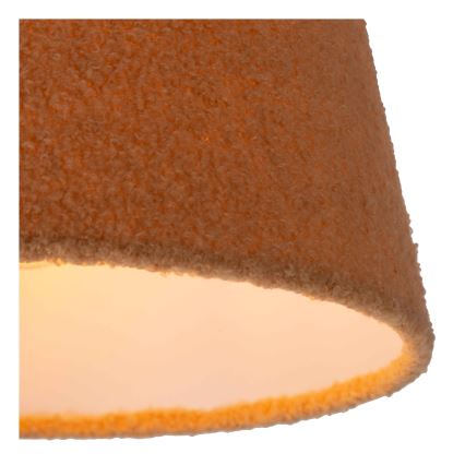 Lucide 10416/01/44 - Lestenec na vrvici WOOLLY 1xE27/60W/230V oranžna