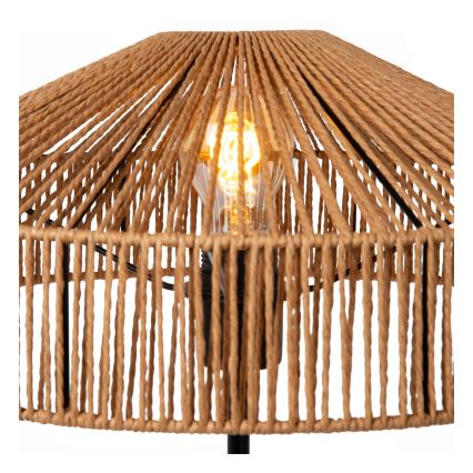 Lucide 10513/40/72 - Namizna svetilka YUNKAI 1xE27/60W/230V rjava