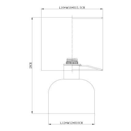 Lucide 10516/01/33 - Namizna svetilka WOOLLY 1xE14/40W/230V zelena