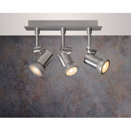 Lucide 10916/15/12 - LED Zatemnitveni reflektor NOXX 3xGU10/5W/230V