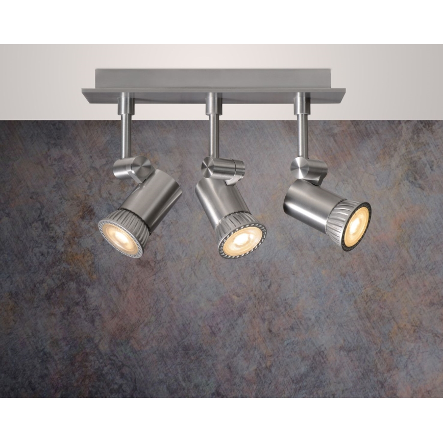 Lucide 10916/15/12 - LED Zatemnitveni reflektor NOXX 3xGU10/5W/230V