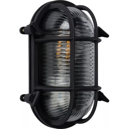 Lucide 11891/20/30 - Zunanja stenska svetilka DUDLEY 1xE27/40W/230V IP65 črna