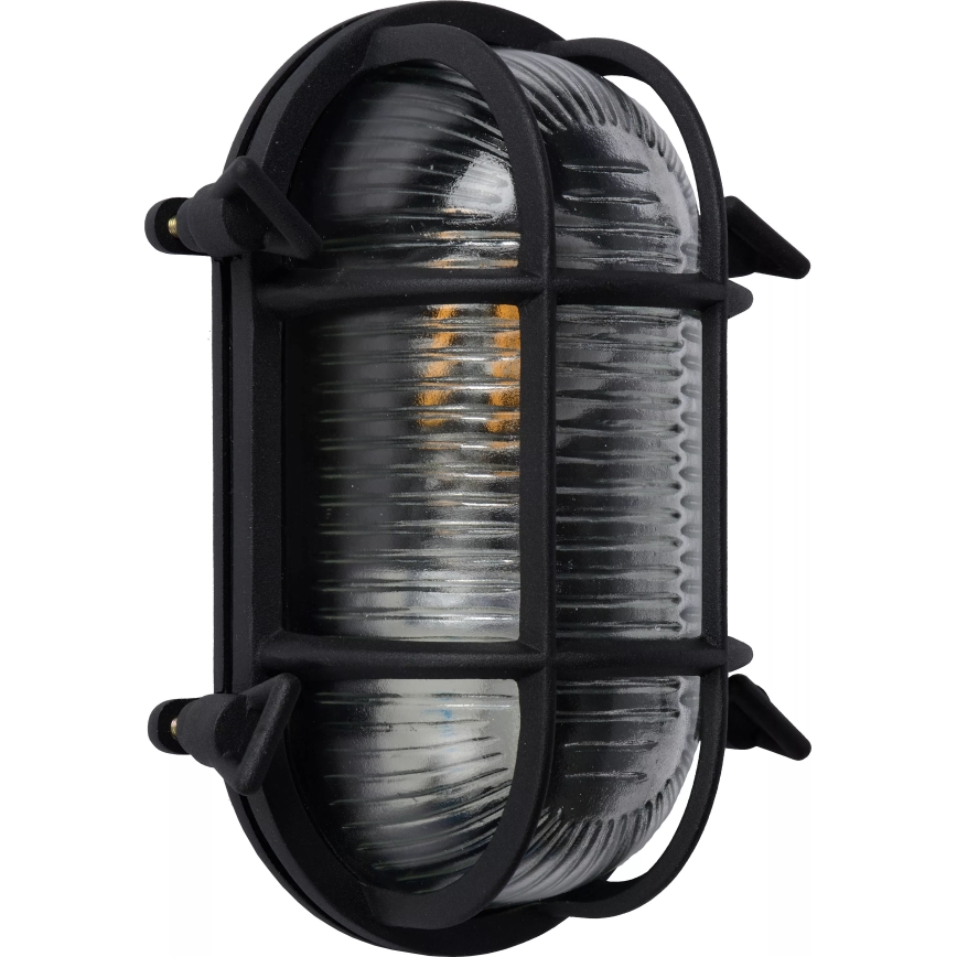 Lucide 11891/20/30 - Zunanja stenska svetilka DUDLEY 1xE27/40W/230V IP65 črna