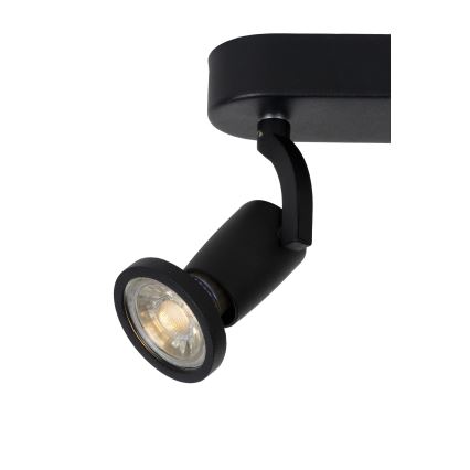 Lucide 11903/10/30 - LED reflektor JASTER-LED 2xGU10/5W/230V črn