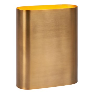 Lucide 12219/02/02 - Stenska svetilka OVALIS 2xE14/9W/230V zlata