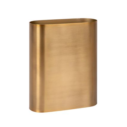 Lucide 12219/02/02 - Stenska svetilka OVALIS 2xE14/9W/230V zlata