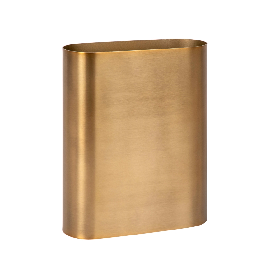 Lucide 12219/02/02 - Stenska svetilka OVALIS 2xE14/9W/230V zlata