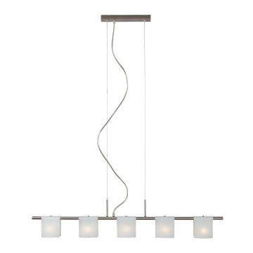 Lucide 12466/25/12 - Lestenec na vrvici OLAF 5xG9/40W/230V