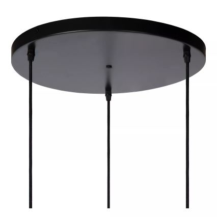 Lucide 13435/03/31 - Lestenec na vrvici GOSSE 3xE27/40W/230V porcelan