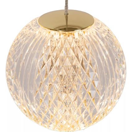 Lucide 13499/13/60 - LED Zatemnitveni lestenec na vrvici CINTRA 3xLED/4,7W/230V zlata