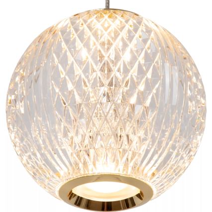 Lucide 13499/13/60 - LED Zatemnitveni lestenec na vrvici CINTRA 3xLED/4,7W/230V zlata