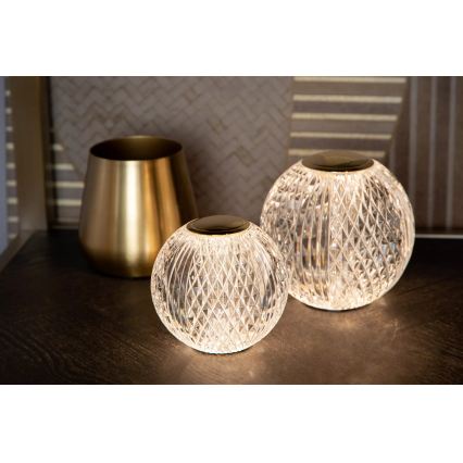 Lucide 13599/01/60 - LED zatemnjevalna polnilna namizna svetilka na dotik CINTRA LED/1,5W/3,7V 1400 mAh