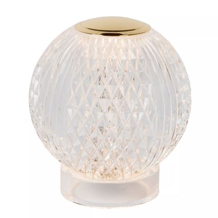 Lucide 13599/01/60 - LED zatemnjevalna polnilna namizna svetilka na dotik CINTRA LED/1,5W/3,7V 1400 mAh