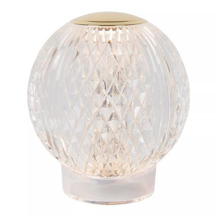 Lucide 13599/02/60 - LED z nastavljivo svetlostjo polnilna namizna svetilka na dotik CINTRA LED/2W/3,7V 4000 mAh