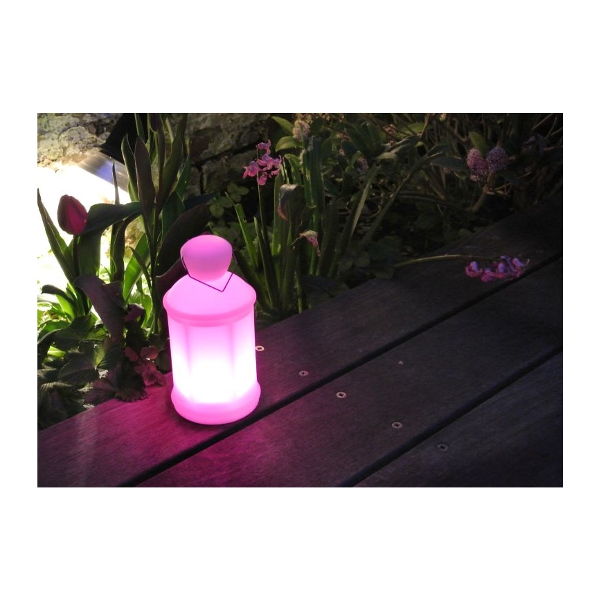 Lucide 13809/20/61 - Zunanja namizna svetilka TOBY-LED s funkcijo zatemnitve, LED/1W, IP54