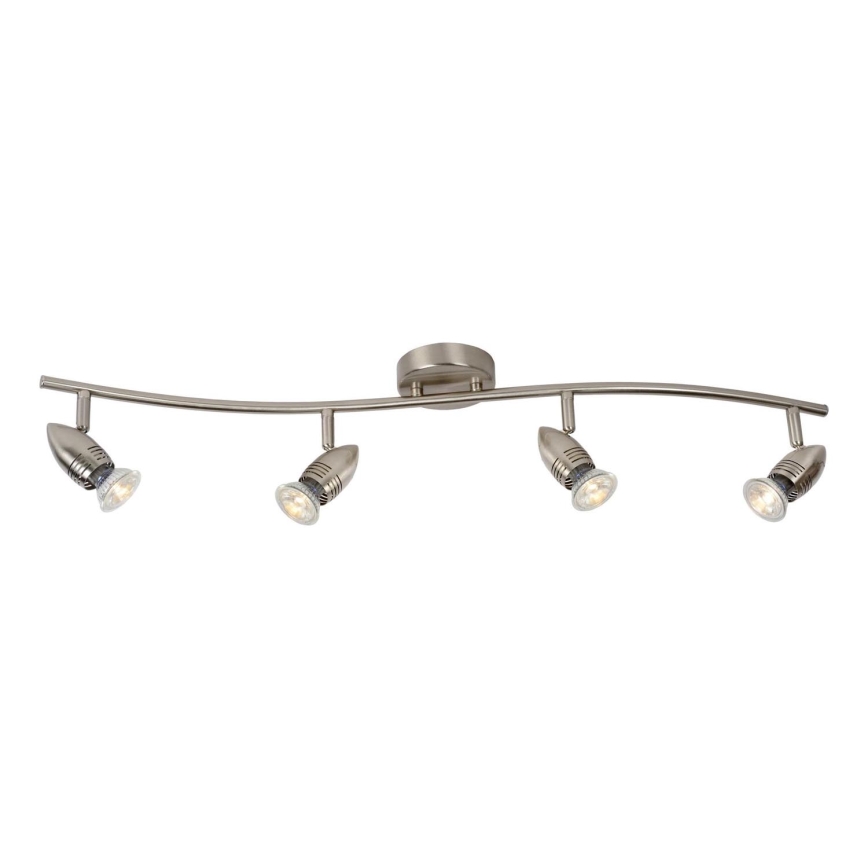 Lucide 13955/20/12 - LED Reflektor CARO-LED 4xGU10/5W/230V mat krom