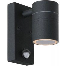 Lucide 14866/05/30 - LED Zunanja svetilka s senzorjem ARNE-LED 1xGU10/5W/230V IP44