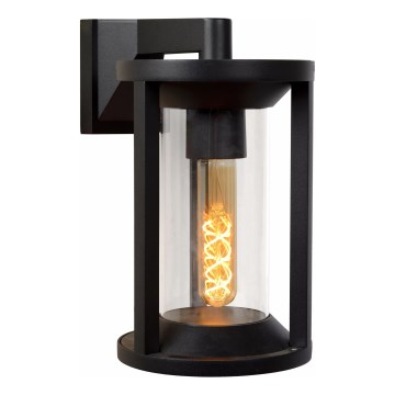Lucide 15803/01/30 - Zunanja stenska svetilka CADIX 1xE27/15W/230V IP65 črna