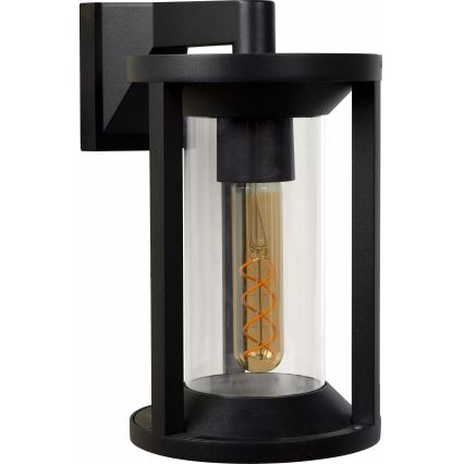 Lucide 15803/01/30 - Zunanja stenska svetilka CADIX 1xE27/15W/230V IP65 črna