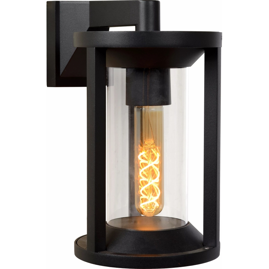 Lucide 15803/01/30 - Zunanja stenska svetilka CADIX 1xE27/15W/230V IP65 črna