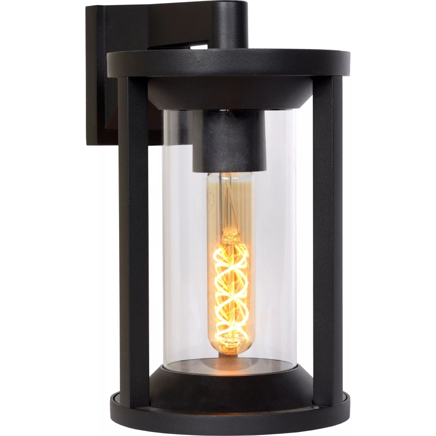 Lucide 15803/01/30 - Zunanja stenska svetilka CADIX 1xE27/15W/230V IP65 črna