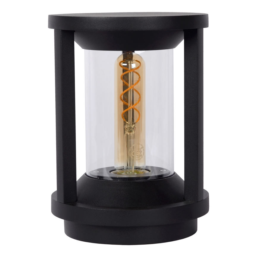 Lucide 15804/22/30 - Zunanja svetilka CADIX 1xE27/15W/230V 22 cm IP65 črna