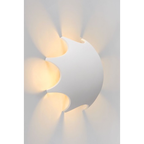 Lucide 17285/04/31 - LED zunanja stenska svetilka CAPSUL 1xLED/4W/230V bela