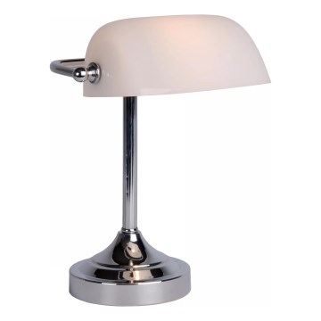 Lucide 17504/01/11 - Namizna svetilka BANKER 1xE14/40W/230V