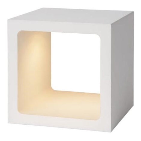 Lucide 17594/05/31 - LED Zatemnitvena namizna svetilka XIO 1xLED/6W/230V bela