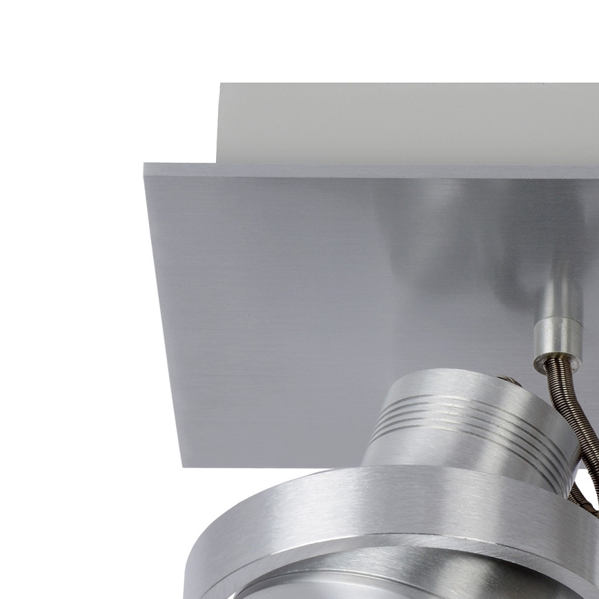 Lucide 17906/11/12 - LED Zatemnitveni reflektor LANDA 2xGU10/5W/230V mat krom