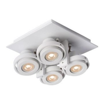 Lucide 17906/21/31 - LED Zatemnitveni žaromet LANDA 4xGU10/5W/230V bela