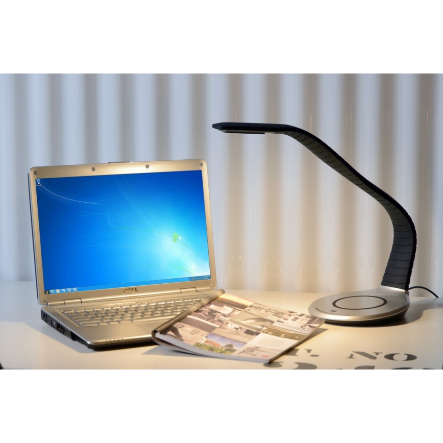 Lucide 18671/07/30 - LED Zatemnitvena namizna svetilka ZOFT 1xLED/7W/230V črna