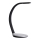 Lucide 18671/07/30 - LED zatemnjevalna namizna svetilka ZOFT LED/7W/230V črna