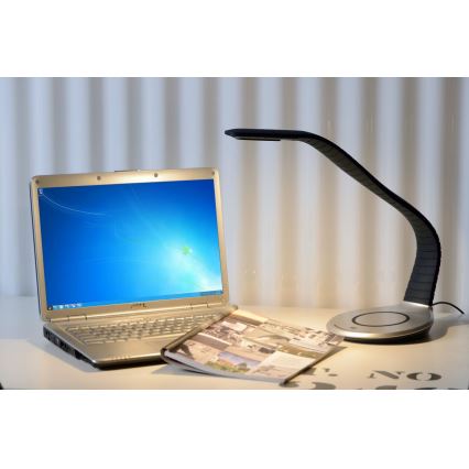 Lucide 18671/07/30 - LED zatemnjevalna namizna svetilka ZOFT LED/7W/230V črna