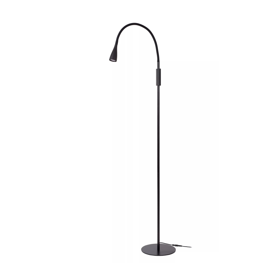 Lucide 18756/03/30 - LED Zatemnitvena fleksibilna na dotik talna svetilka ZOZY LED/4W/230V črna