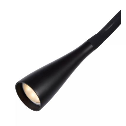 Lucide 18756/03/30 - LED Zatemnitvena fleksibilna na dotik talna svetilka ZOZY LED/4W/230V črna