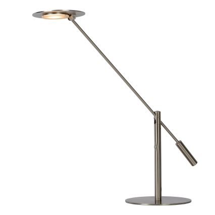Lucide 19666/09/12 - LED Zatemnitvena namizna svetilka ANSELMO LED/9W/230V sijajni krom