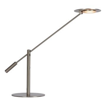 Lucide 19666/09/12 - LED Zatemnitvena namizna svetilka ANSELMO LED/9W/230V sijajni krom