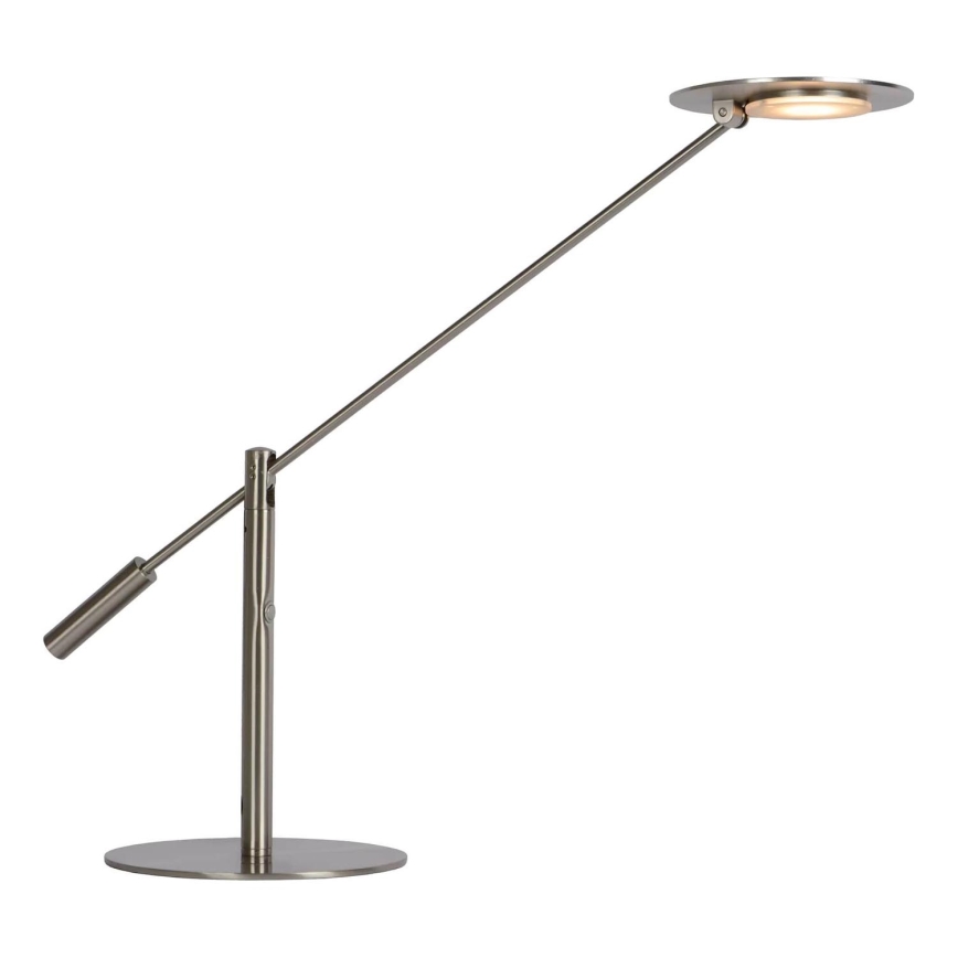Lucide 19666/09/12 - LED Zatemnitvena namizna svetilka ANSELMO LED/9W/230V sijajni krom