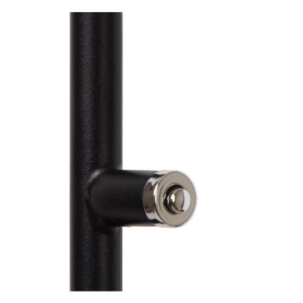 Lucide 19730/10/30 - LED Zatemnitvena talna svetilka AARON LED/12W/230V črna