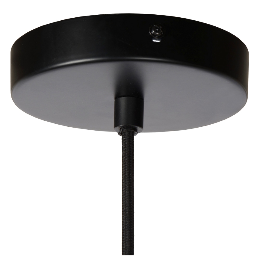 Lucide 20419/20/66 - Lestenec na vrvici OPHELIA 1xE27/40W/230V pr. 20 cm roza