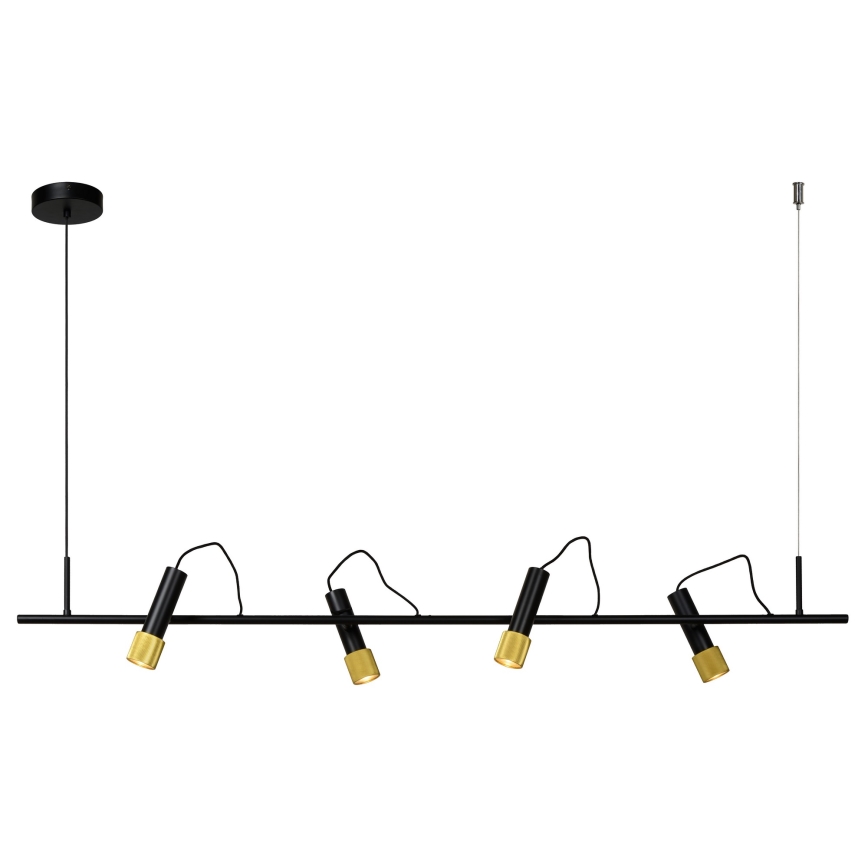 Lucide 20420/20/30 - LED Lestenec na vrvici DUELE 4xLED/5,3W/230V