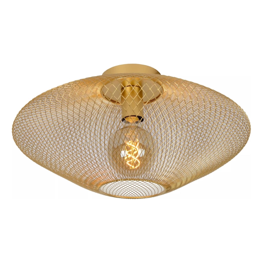 Lucide 21123/45/02 - Stropna svetilka MESH 1xE27/40W/230V bukev